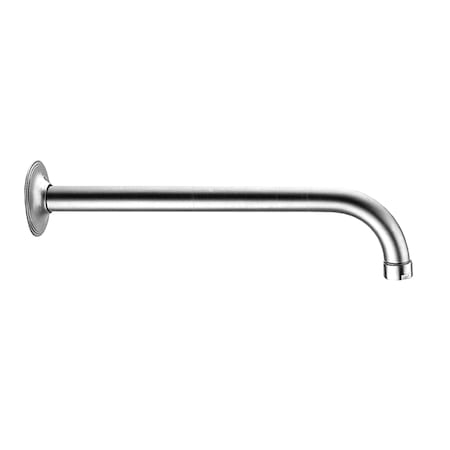 Showerhaus Solid Brass Shower Arm,Polished Chrome